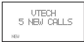 VTECH VT 2650 - Réviser le registre des données de l'afficheur - 1