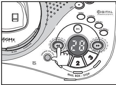 VTECH VT 2650 - Écouter vos messages - 4