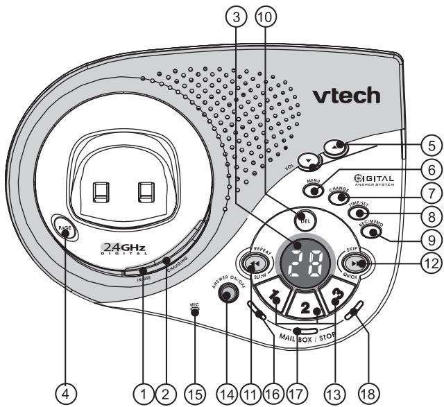 VTECH VT 2650 - Nomenclature des pieces - 10