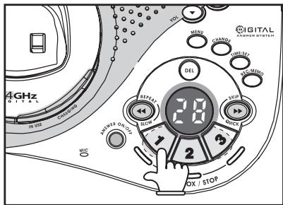 VTECH VT 2650 - Écouter vos messages - 1