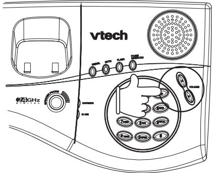 VTECH VT 2651 - À partir du combiné : - 1
