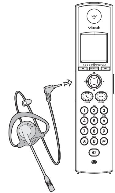 VTECH VT 5808 - Fonctionnement du casque d'écoute - 1