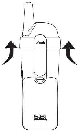 VTECH VT 5829 - Fonctionnement du casque d'écoute - 2