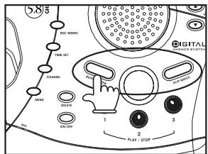 VTECH VT 5850 - Fonctionnement du répondeur téléphonique - 2