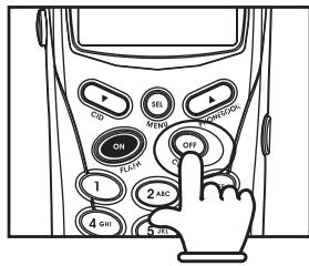 VTECH VT 5850 - Régler le niveau de volume du combiné - 2