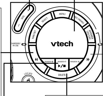 VTECH VT 5851 - Fenêtre des messages - 1