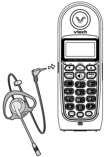 VTECH VT 6820 - Fonctionnement du CASQUE d'écoute - 1