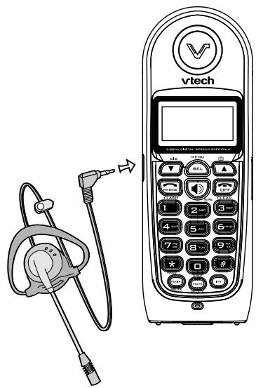 VTECH VT 6821 - Fonctionnement du CASQUE d'écoute - 1