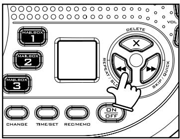 VTECH VT 6861 - Écouter vos messages - 2