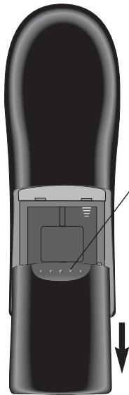 VTECH VT 711 - Installation et charge des piles - 1
