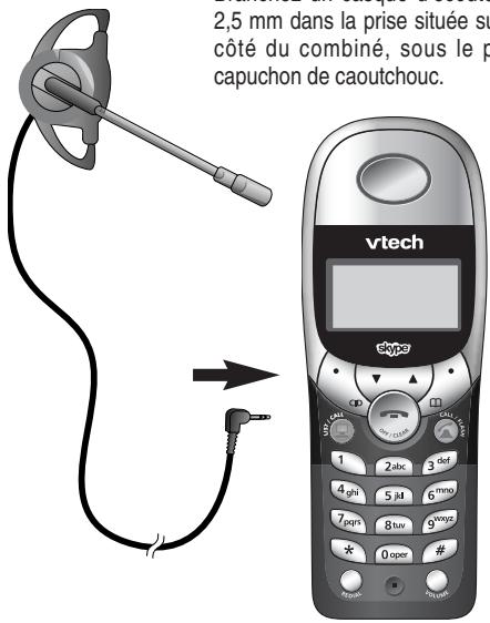 VTECH VT 711 - Attache-ceinture et casque d'écoute optionnel - 2