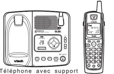 VTECH IA5870 - Nomenclature des pièces du modèle ia5878 - 1