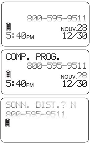800-595-9511 NOUV.28 5:40PM 12/30 COMP. PROG. 800-595-9511 NOUV.28 5:40PM 12/30 SONN. DIST.? N 800-595-9511