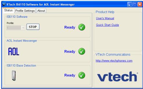 VTECH IS6110 - Executer le logiciel du téléphone IS6110 - 2