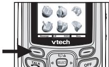 VTECH IS6110 - Saisie de caractères pour la composition - 1