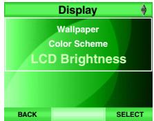 VTECH IS6110 - Luminosite de l'écran ACL - 2