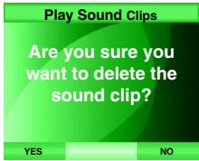 VTECH IS6110 - Lecture ou effacement des clips sonores - 4