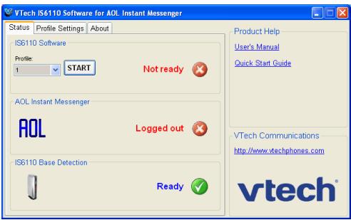 VTECH IS6110 - Réglages du logiciel du téléphone IS6110 - 2