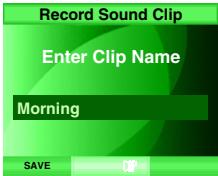 VTECH IS6110 - Enregistrement des clips sonores - 4