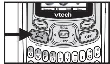VTECH IS6110 - Fonctionnement du téléphone Faire des appeals sur la ligne résidentielle - 1