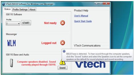 VTECH IS6110 - Suggestion - 1