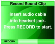 VTECH IS6110 - Enregistrement des clips sonores - 2
