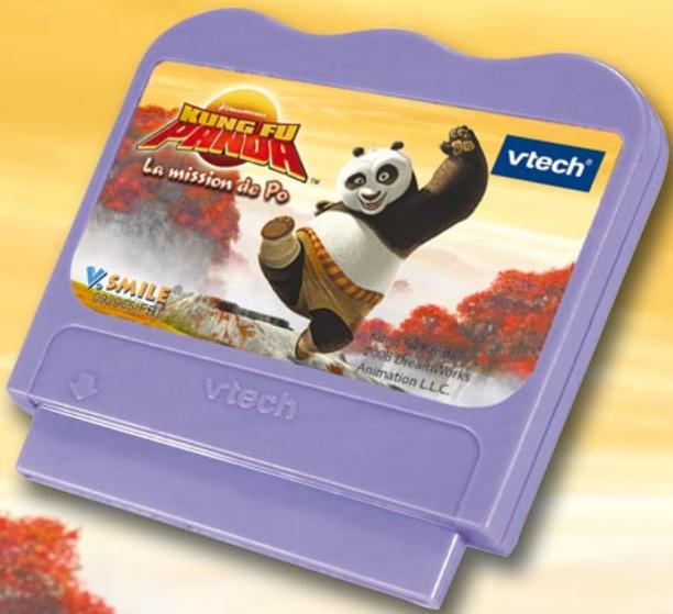 VTECH JEU V.SMILE KUNG FU PANDA - Manuel d'utilisation - 1