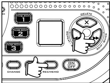 VTECH MI6861 - FONCTIONNEMENT DU RÉPONDEUR TÉLEPHONIQUE - 1