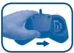VTECH V.SMILE PRO - Pour modifier l'orientation de la manette : - 1