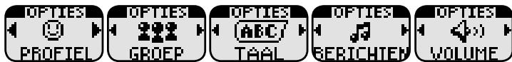 VTECH KIDI TALKIE - Opties menu - 1