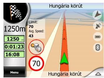 MIO LOGICIEL DE NAVIGATION POUR DIGIWALKER C710 - Avertissement visible - 4