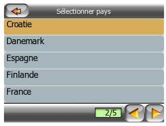 MIO LOGICIEL DE NAVIGATION POUR DIGIWALKER C710 - Changer le pays - 1