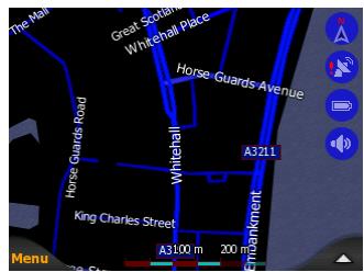 MIO LOGICIEL DE NAVIGATION POUR DIGIWALKER C710 - Systèmes de couleurs diurnes et nocturnes - 2