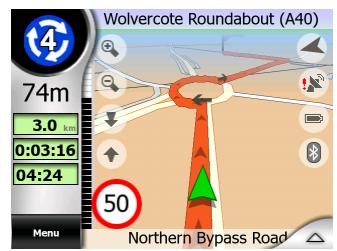 MIO LOGICIEL DE NAVIGATION POUR DIGIWALKER C710 - Prochaine rue/ prochaine localité (n°19) - 2
