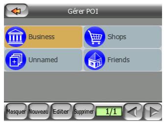 MIO LOGICIEL DE NAVIGATION POUR DIGIWALKER C710 - Gérer mes POI - 1