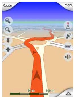 MIO MAP-V3.2-P350-P550 - Représentations 2D et 3D de la carte - 3