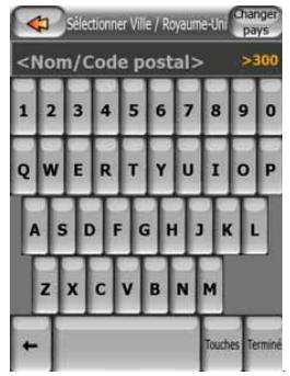 MIO MAP-V3.2-P350-P550 - Sélectionner une nouvelle localité - 1