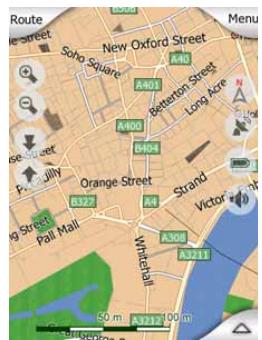 MIO MAP-V3.2-P350-P550 - POI (points d'intérêt) visibles - 3
