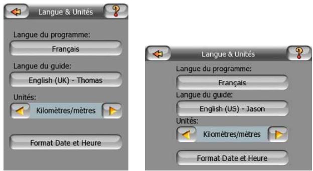 MIO MAP-V3.2-P350-P550 - Langue & unités - 1