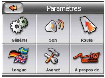 MIO MAP-V3.2-P350-P550 - Préférences - 2