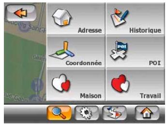 MIO MAP-V3.2-P350-P550 - Avec le menu find (chercher) - 2