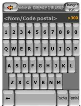 MIO MAP-V3.2-P350-P550 - Sélectionner une nouvelle localité - 2