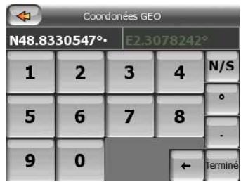 MIO MAP-V3.2-P350-P550 - Trouver les coordonnées - 2