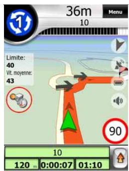 MIO MAP-V3.2-P350-P550 - Avertissement visible - 6