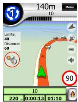 MIO MAP-V3.2-P350-P550 - Avertissement visible - 5