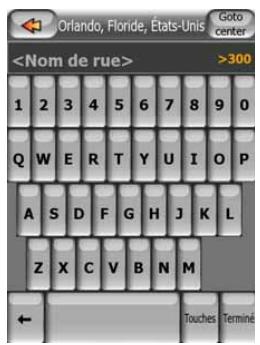 MIO MAP-V3.2-P350-P550 - Sélectionner une rue ou le centre de la localité - 1