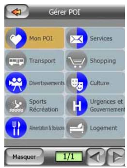 MIO MAP-V3.2-P350-P550 - Gérer la visibilité des POI intégrés. - 1