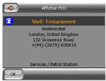 MIO MAP-V3.2-P350-P550 - Find POI (chercher un POI) - 8