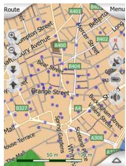 MIO MAP-V3.2-P350-P550 - POI (points d'intérêt) visibles - 4