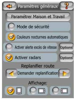 MIO MAP-V3.2-P350-P550 - Paramètres généraux - 1